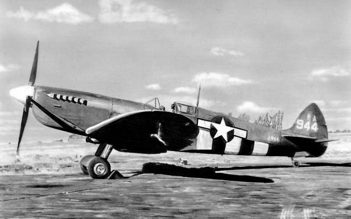 Capt. John Blyth - Spitfire PR Mk XI - 7th PRG