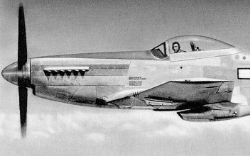 North American P-51D Mustang - 44-13366 - Test Flight