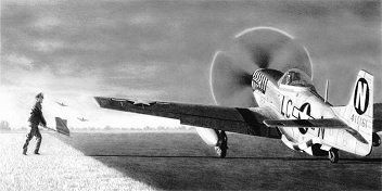 Lt. Ernest Fiebelkorn - P-51D Mustang - 77th Fighter Squadron