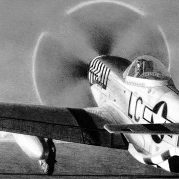 Lt. Ernest Fiebelkorn - P-51D Mustang - June Nite - 8th Air Force - 20th Fighter Group